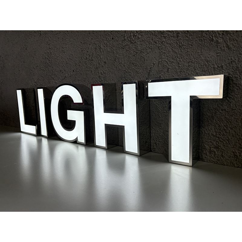 Recessed Channel Letters